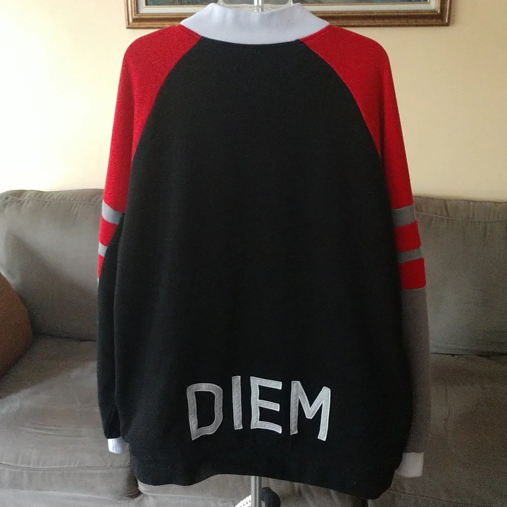 Diem Color Block Heavyweight Long Sleeve Lined Jacket 3XL - Picture 2 of 6